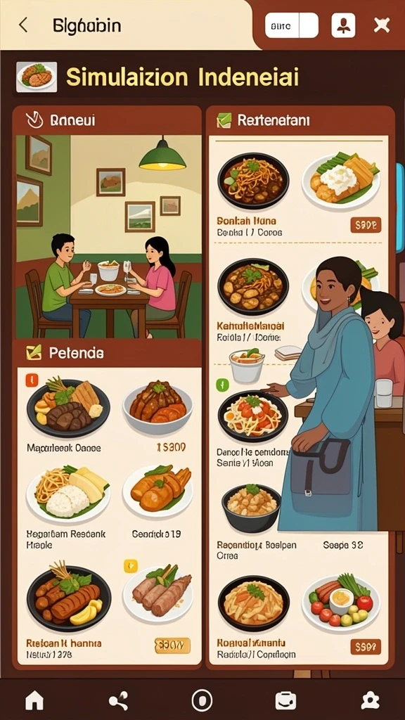 Momen seru saat berkompetisi dengan teman.