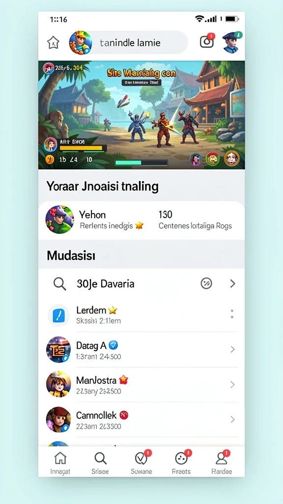 Tangkapan layar pertama menunjukkan pemandangan kota yang memukau.