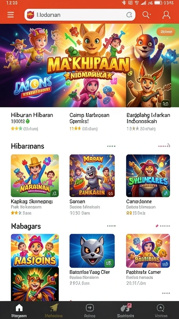 Karakter-karakter unik dengan kemampuan spesial.