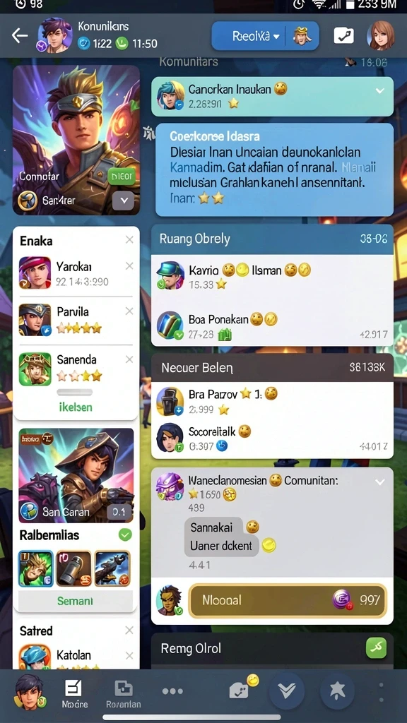 Tangkapan layar menunjukkan karakter utama dalam aksi di level penuh tantangan.