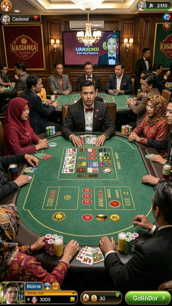 Beragam mesin slot dengan fitur bonus yang unik.