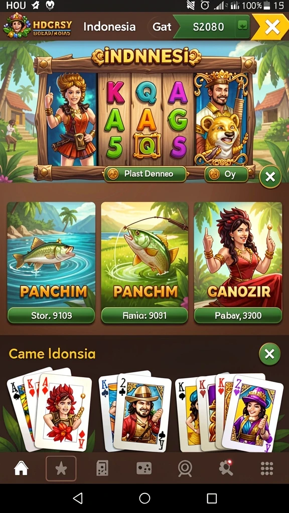 Momen aksi seru dalam petualangan gameplay.
