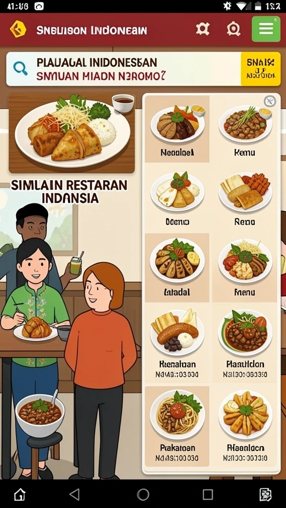 Pengaturan karakter yang dapat disesuaikan.