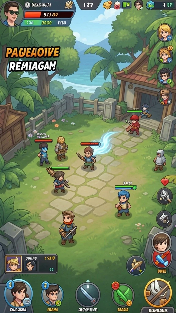 Mode multiplayer yang seru dan menantang.