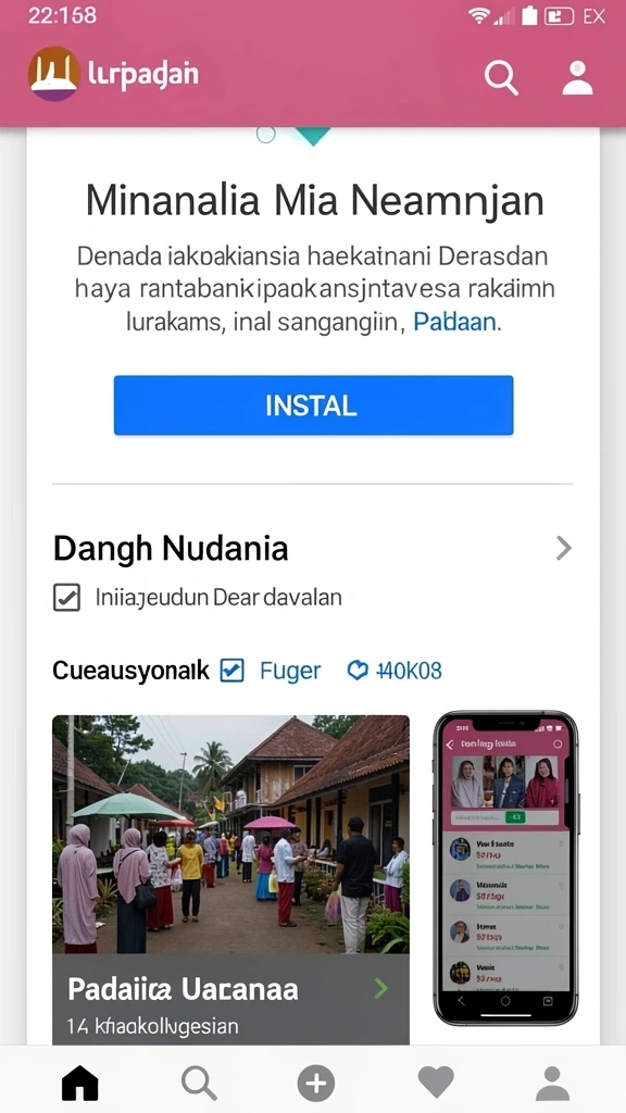 Tampilan antarmuka yang menarik dan mudah digunakan.