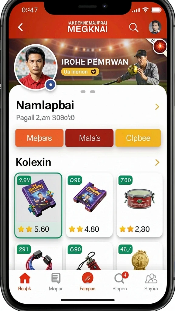 Screenshot menunjukkan mode multiplayer yang kompetitif.