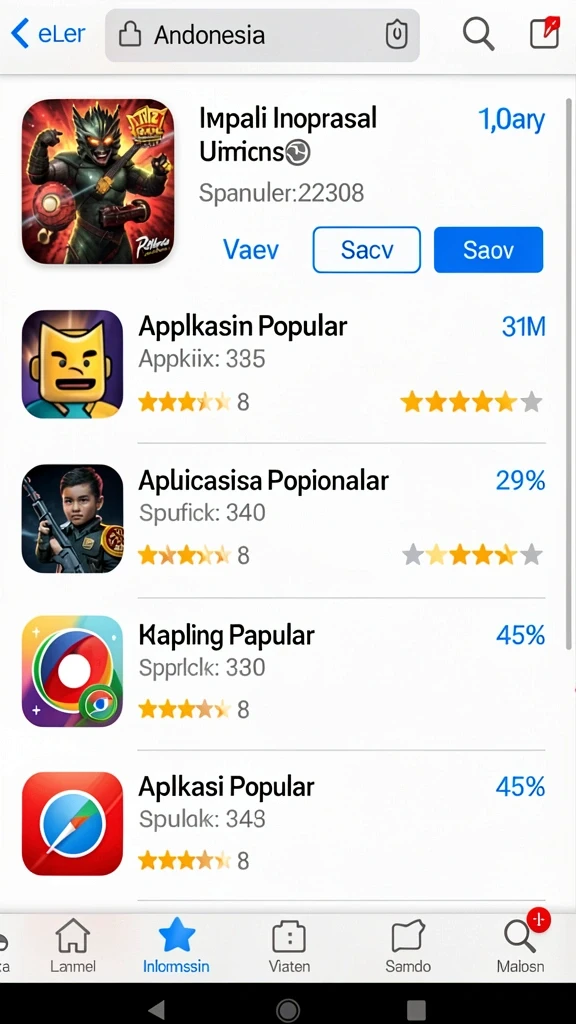 Tangkapan layar menunjukkan interaksi sosial di dalam game.