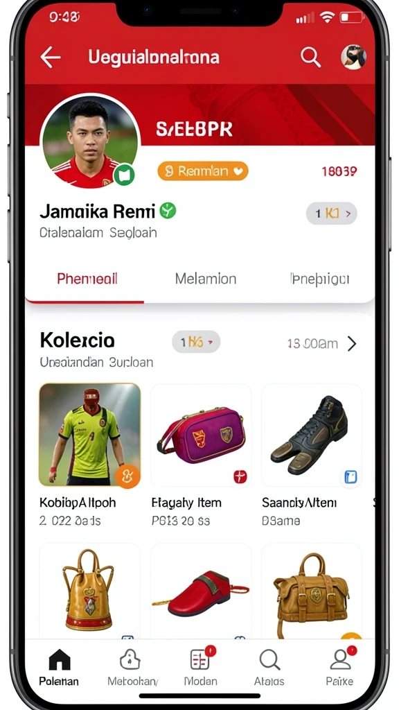 Pengaturan fitur permainan yang menarik.
