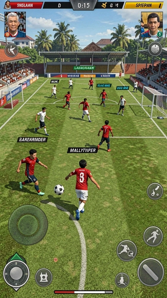 Tampilan grafis yang memukau di GALAXY77.
