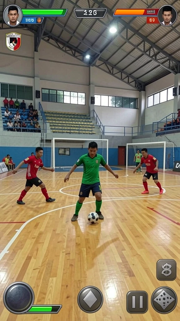 Karakter unik dengan cerita menarik di setiap level.