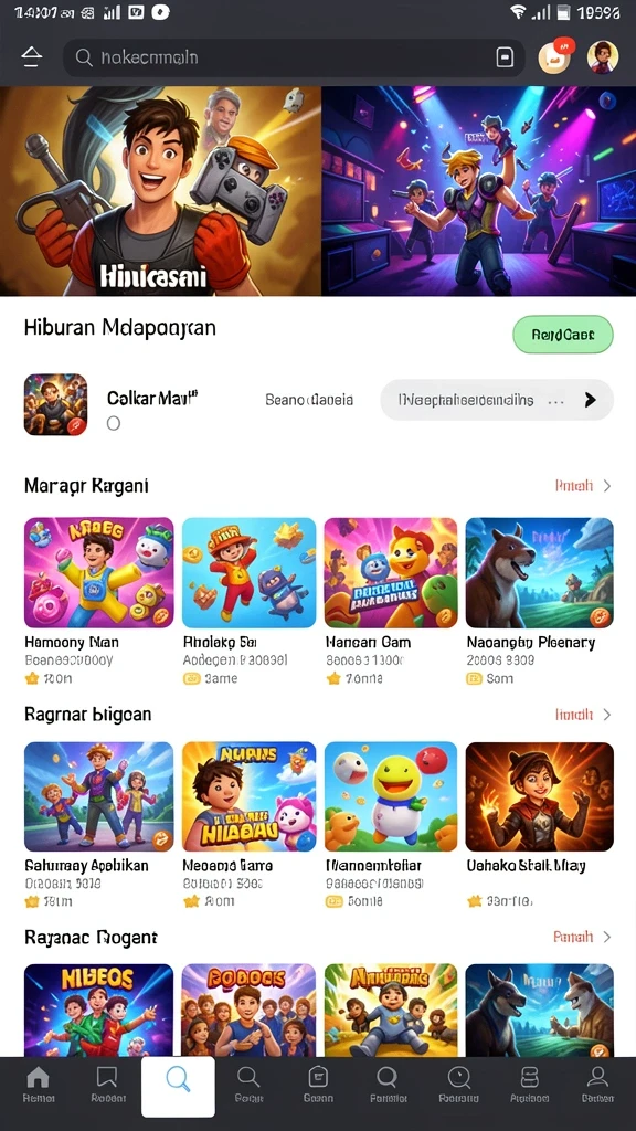 Misi seru dengan grafik yang memukau.
