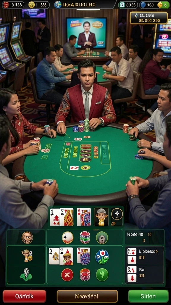 Screenshot kedua memperlihatkan berbagai permainan slot yang tersedia.