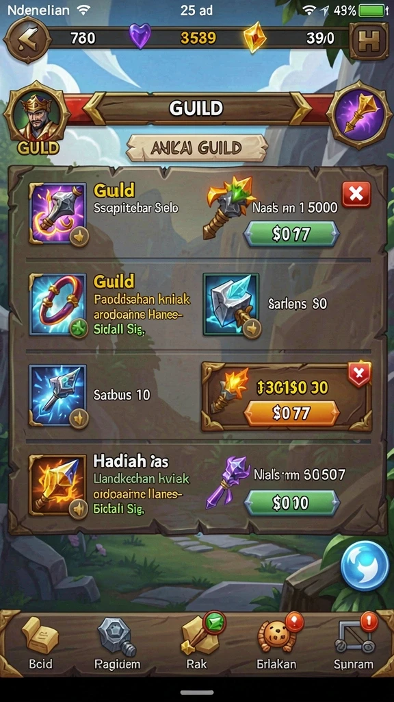 Tangkapan layar dari gameplay yang menegangkan.