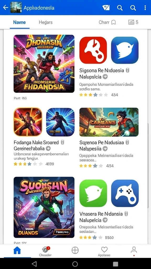 Tampilan antarmuka LEDAK188 yang sederhana dan menarik.