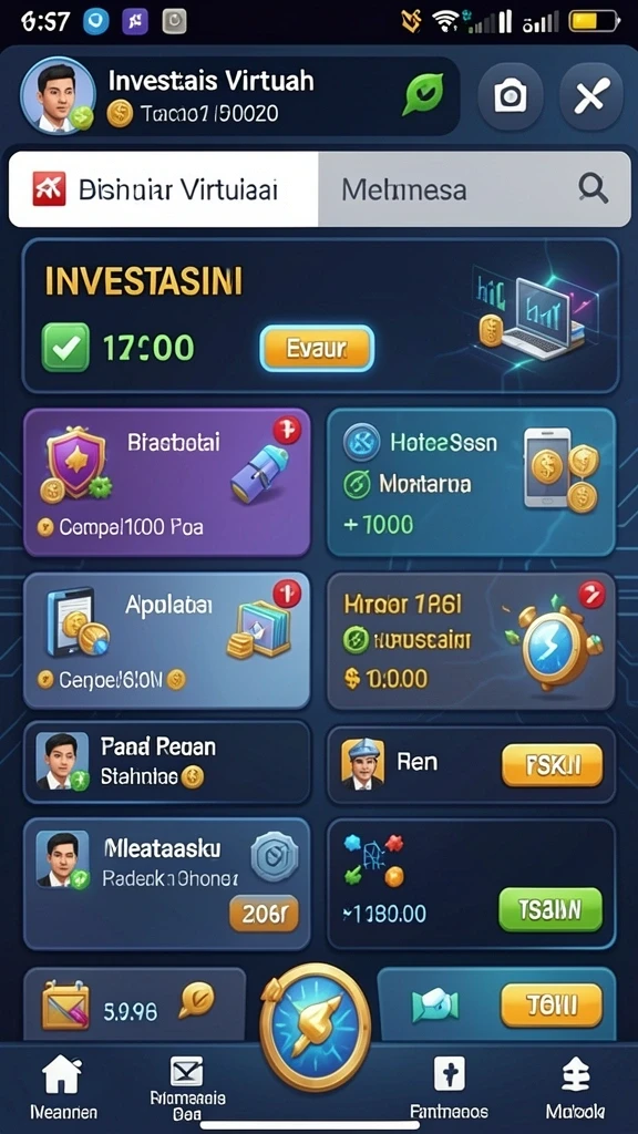 Ilustrasi dari level pertama yang penuh tantangan.