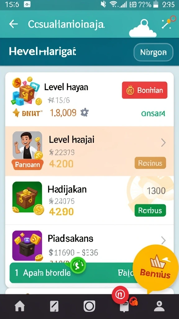 Tampilan antarmuka yang bersih dan intuitif.