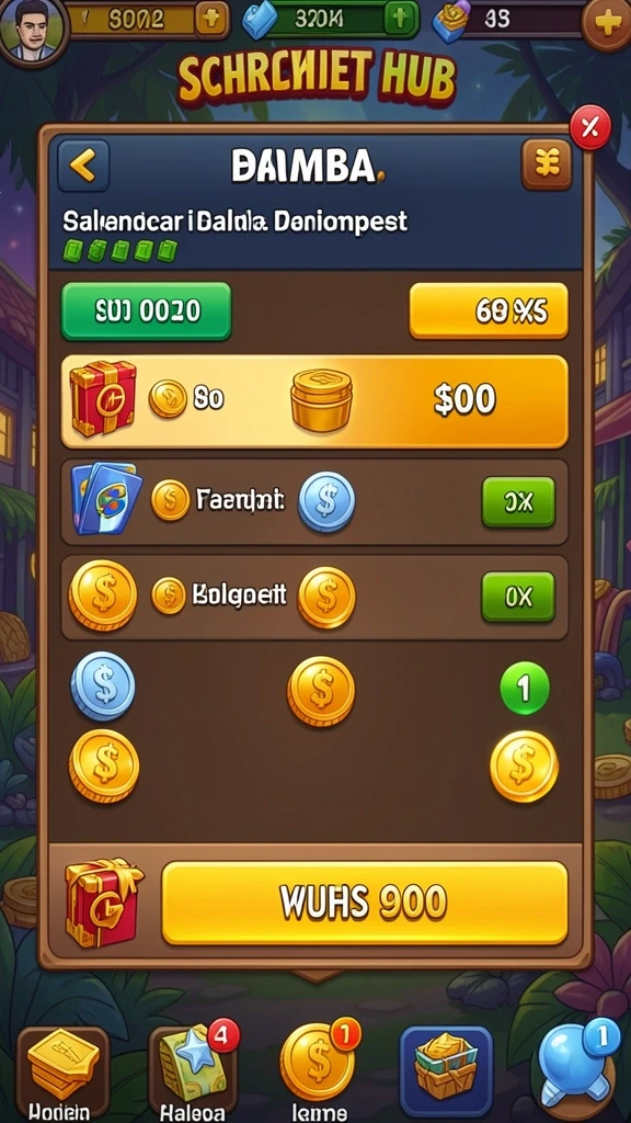 Tampilan grafis yang mengagumkan di dunia fantasi.