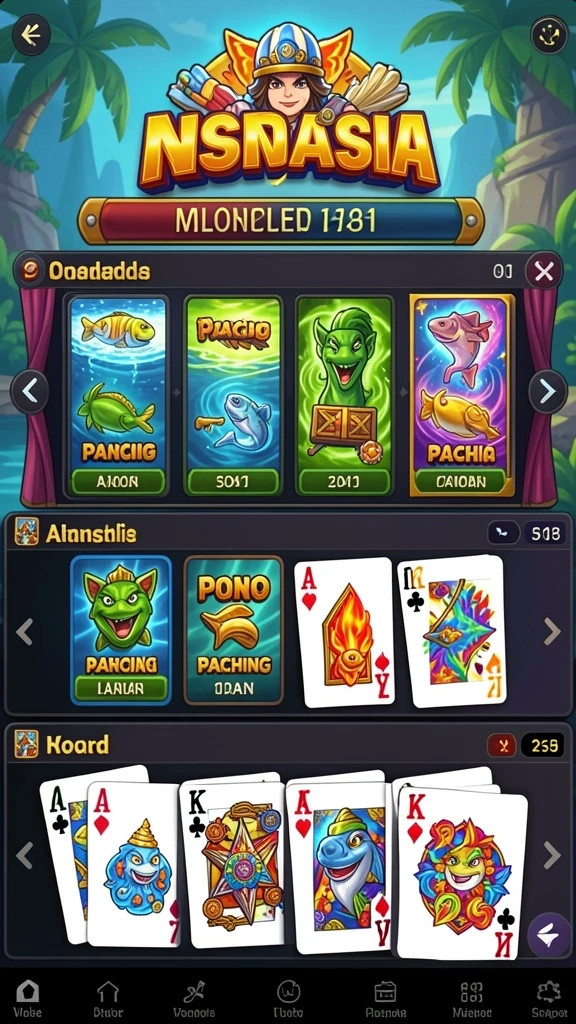 Tampilan awal game dengan karakter utama yang ikonik.