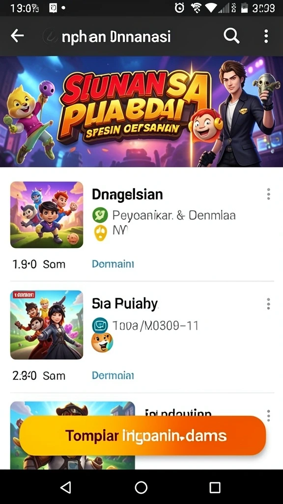 Tampilan antarmuka yang ramah pengguna dan menarik.