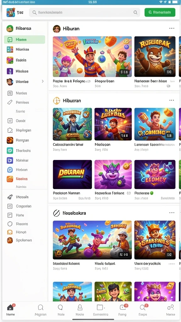 Gameplay yang mendebarkan dan penuh tantangan.