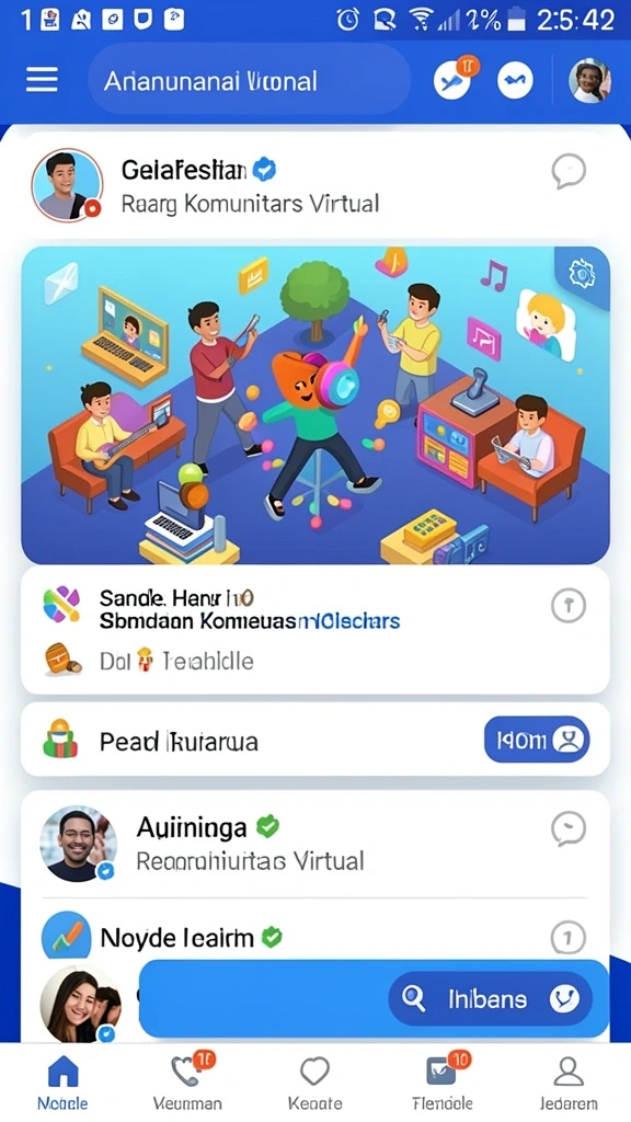 Pengguna sedang bertanding dalam event menarik di REZEKIGO.