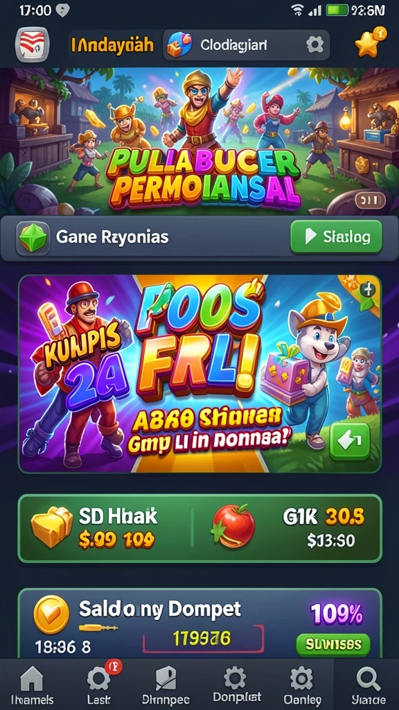 Level baru yang menantang dan seru.