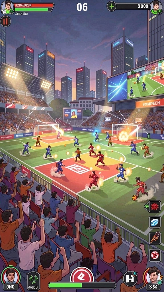 Grafis luar biasa yang membuat game semakin menarik.