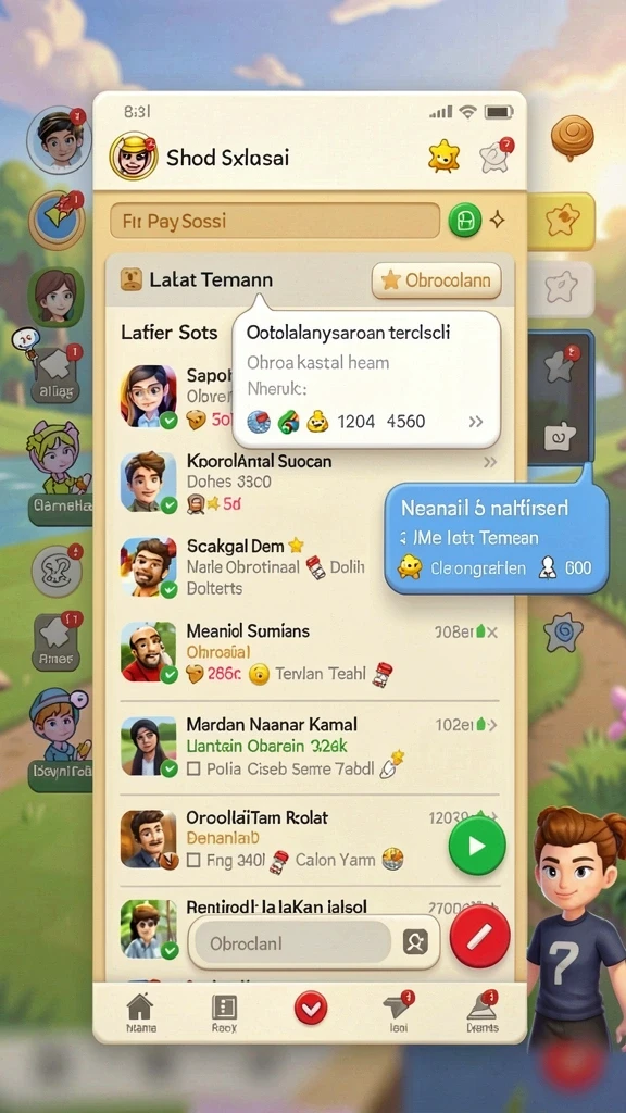 Momen penuh aksi yang mendebarkan di setiap level.