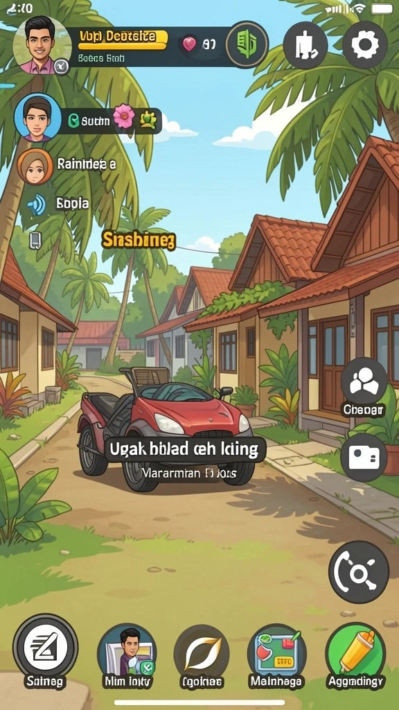 Karakter unik dengan kemampuan khusus.