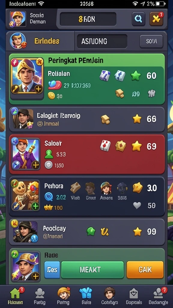 Memiliki berbagai tema slot yang seru.
