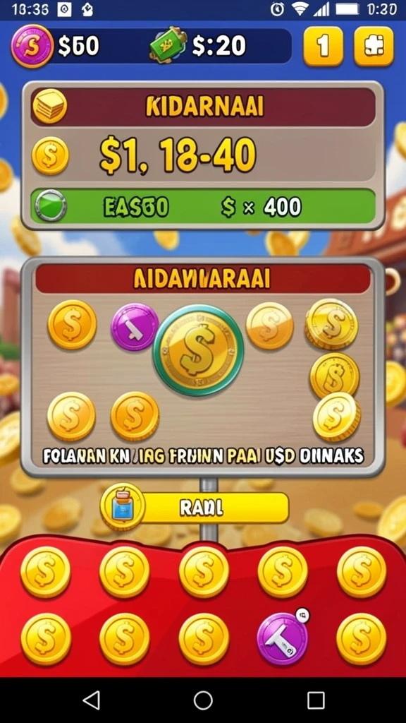 Screenshot dari mode permainan yang seru.