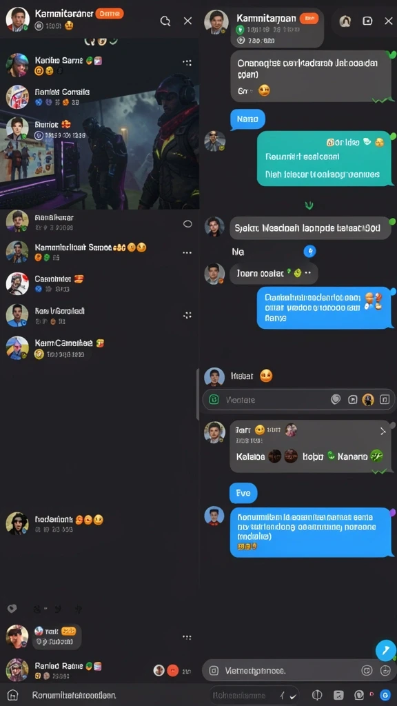 Berbagai permainan menarik yang selalu tersedia.