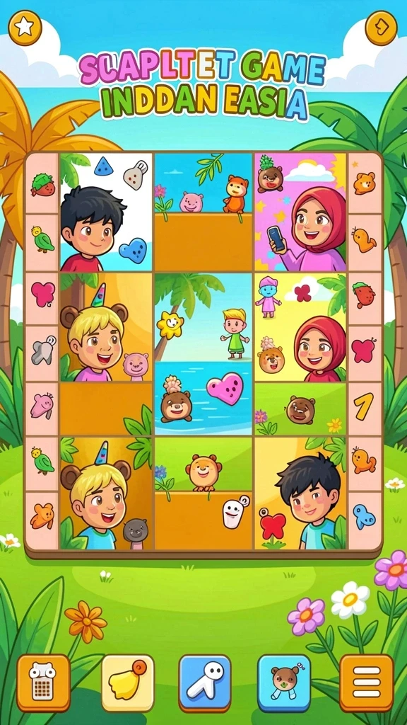 Berinteraksi dengan pemain lain di dalam game.