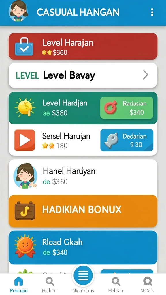 Level baru dengan tantangan yang menarik.